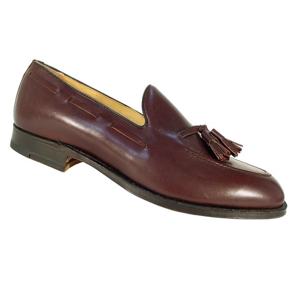 Nettleton Other - NETTLETON Warren $595 Dark Brown Tassel Loafers Men's 9 - NWOB